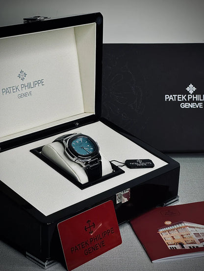 PP Leather Straps (Swiss Like Movement)